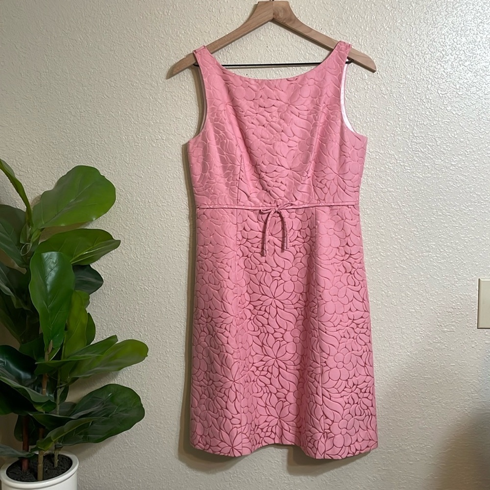 J. Crew pink textured mini dress 5 for $40